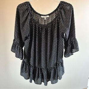 Black Rainn Blouse
